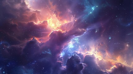 Obraz premium Sense of wonder vastness beauty celestial expanse wallpaper