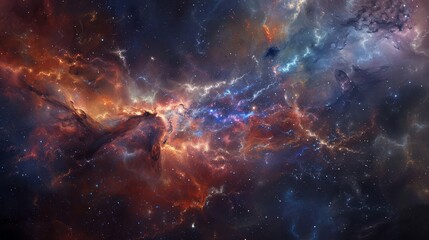 Obraz premium Wonder vastness beauty celestial expanse wallpaper