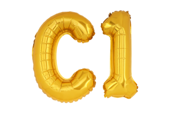 Golden word & number C1 isolate no white background.png