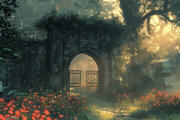 Intricate Velvia Shades: Zbrush Details of Digital Architecture