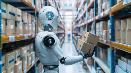 Artificial Intelligence (AI) is used in inventory and supply management. AI helps predict customer demand, optimize inventory