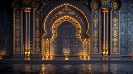 Well-Lit Room With Ambient Lights