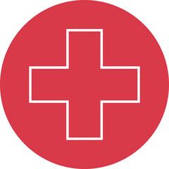 Fototapeta premium Health Industries Icon