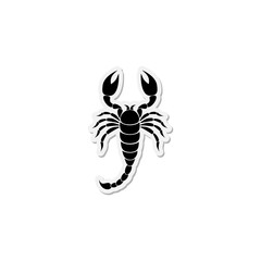 Scorpion icon isolated on transparent background