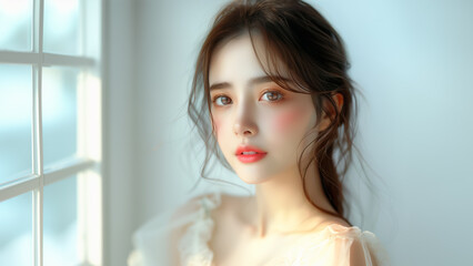 かわいい美女モデル ビューティー ポートレート