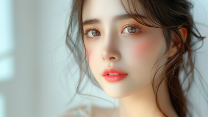 かわいい美女モデル ビューティー ポートレート