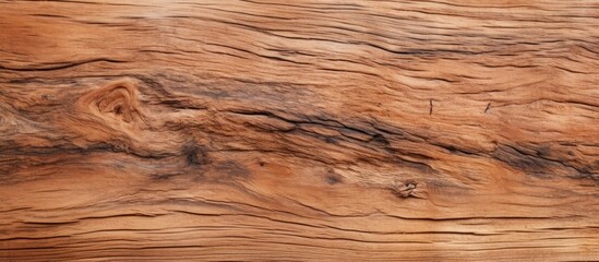Fototapeta premium Closeup view of the textured wooden surface as a background image with plenty of copy space