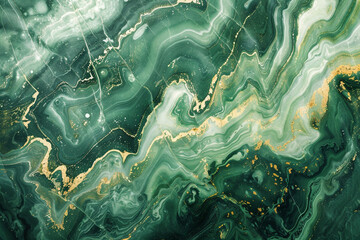 abstract green marble surface texture background 