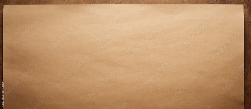 Poster aesthetic creative design featuring a unique copy space image of a horizontally placed soft natural 