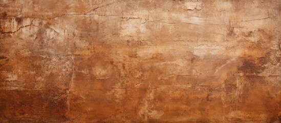An ancient weathered brown wall with a textured surface provides an intriguing copy space image