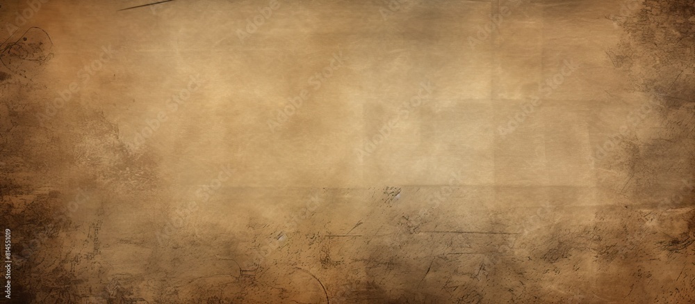 Poster A vintage wallpaper with an old parchment paper texture perfect as a background for your creative projects. with copy space image. Place for adding text or design