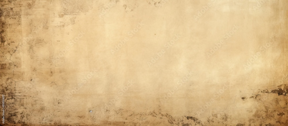 Poster A vintage wallpaper with an old parchment paper texture perfect as a background for your creative projects. with copy space image. Place for adding text or design