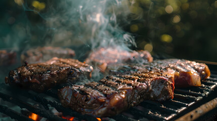 Close-up of delicious steak