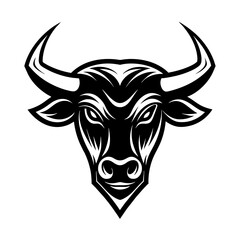 bull head illustration