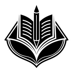 book logo illustration 