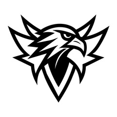 eagle tattoo vector