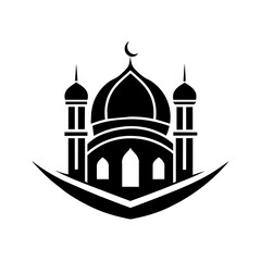 mosque vector illustration