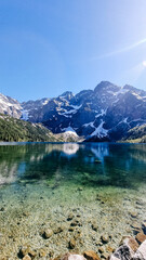 lake and mountains morskie Oko  © Duusza