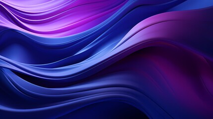 Digital technology blue and purple abstract wave poster PPT background
