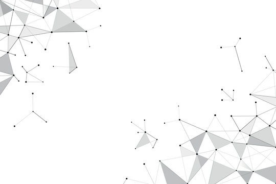 Abstract digital communication cyber technology  connected lines background
