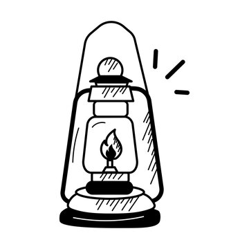 A hand drawn icon of lantern 