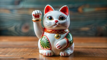Maneki-Neko (Beckoning Cat): A common talisman in Japanese culture, the Maneki-Neko is a ceramic or...