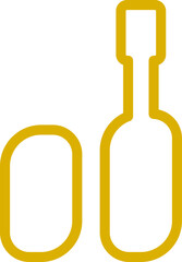 wine bottle icon 