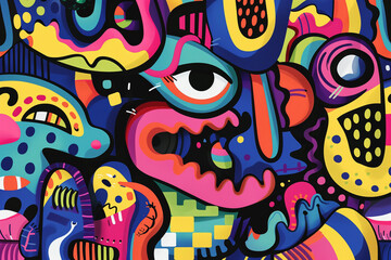 Obraz premium abstract illustration background wallpaper