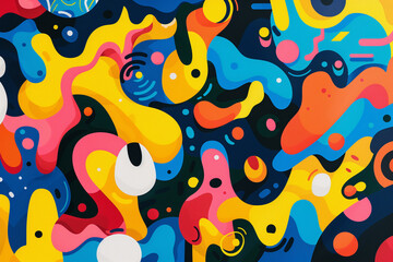 Fototapeta premium abstract illustration background wallpaper