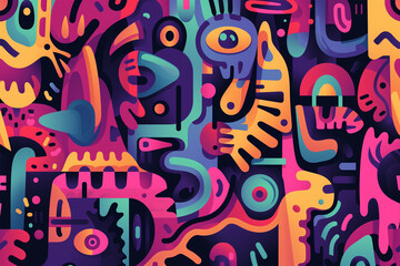 Fototapeta premium abstract illustration background wallpaper