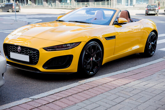  Yellow Jaguar F-TYPE