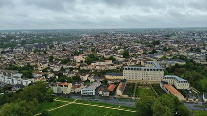 drone photo Poitiers France Europe