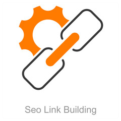 Obraz premium Seo Link Building