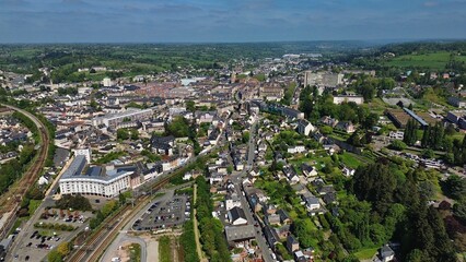 drone photo Lisieux France Europe