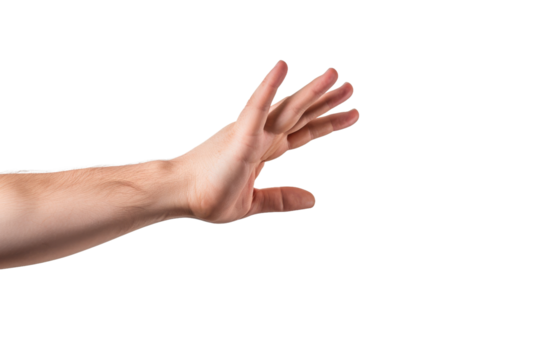 Reaching for the Infinite Dreams. On a White or Clear Surface PNG Transparent Background.