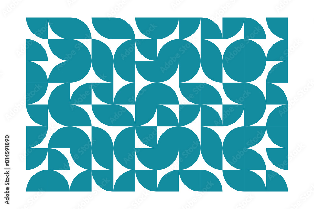 Aufkleber seamless vector geometric color pattern background, retro color background.