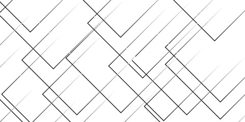 Abstract grey lines on white background with luxury shapes architecture plan. Modern pattern elegant gray line template background.