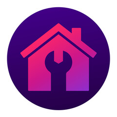 house maintenance service logo design