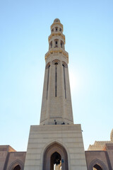 Soaring into the blue, the minaret’s artistry whispers tales of heritage and faith.