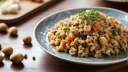 combination is excellent as is, and each ingredient offers flexibility and countless culinary options. It may also be eaten on its own or combined with other recipes.