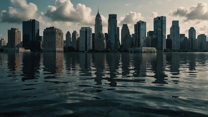 Fototapeta premium Climate Change Apocalypse