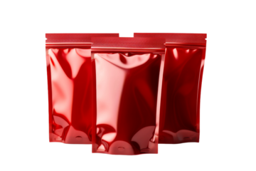 Passionate Dancers in Scarlet. On a White or Clear Surface PNG Transparent Background.