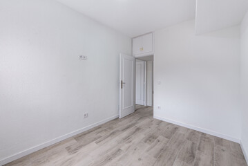 Spacious empty apartment with modern finishes