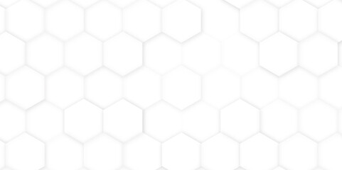 Naklejka premium Black and white honey hexagonal cells seamless texture. Mosaic or speaker fabric shape pattern. Honeyed comb grid texture and geometric hive