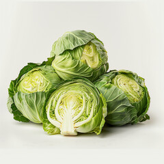 Obraz premium 양배추 양배추더미 a pile of cabbage cabbage 