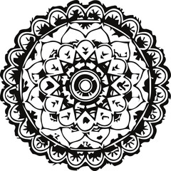 Beautiful mandala art, vector mandala design