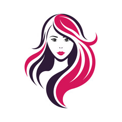 Beauty Women's parlour logo vector icon illustration