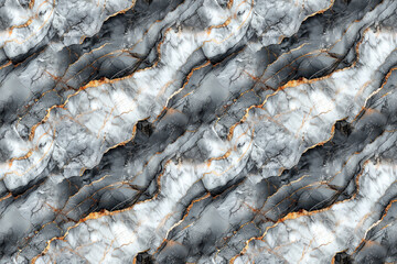 seamless gray natural marble pattern texture background