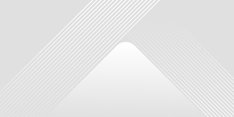 background design with diagonal line pattern in grey colour. Vector white horizontal template for business banner, formal invitation backdrop, luxury.