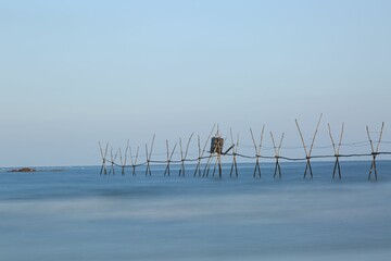 Scenic view of Zhangzhou Beach, Fujian, China